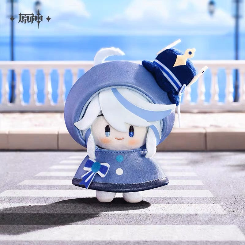 Drop Series: Genshin Impact Official Characters Play In The Rain Style Plush Doll 12CM