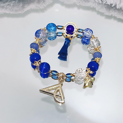 Honkai: Star Rail Dr. Ratio Handmade Bracelet – Adjustable Beaded Jewelry | HSR Merch (3 Styles)
