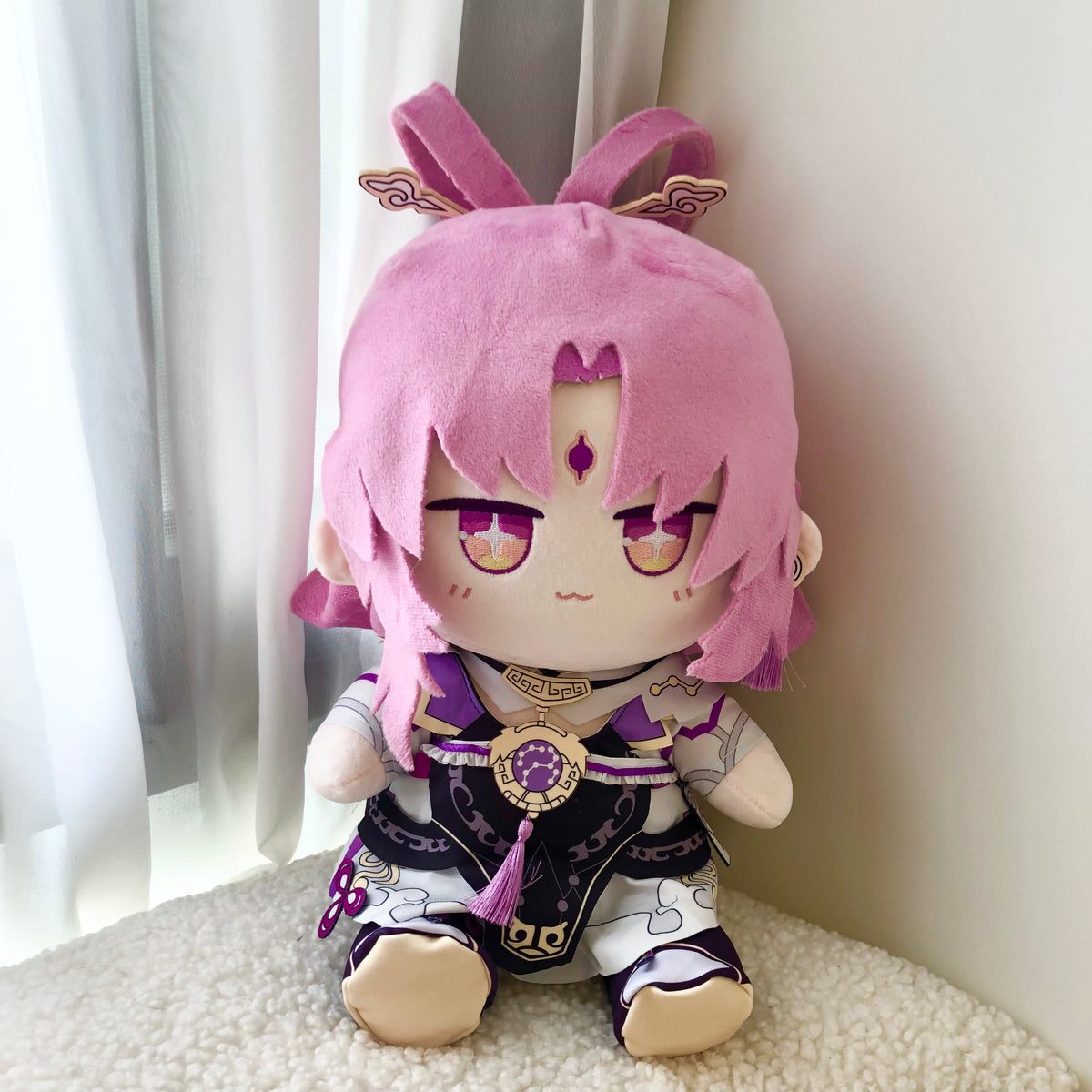Fuxuan Fu Xuan Plush Doll - Honkai: Star Rail 30cm Staring-Eyes Cotton - product gallery image 2