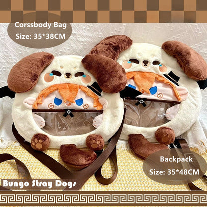 Game Character Backpack - Chuya And Bungo Stray Dogs 30cm Cotton with 2 Style Options