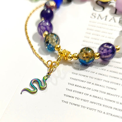 Game-Inspired Bracelet - Jade Handmade Honkai: Star Rail Beaded - product gallery image 3