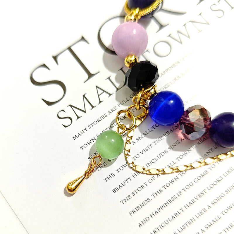 Game-Inspired Bracelet - Jade Handmade Honkai: Star Rail Beaded - product gallery image 4