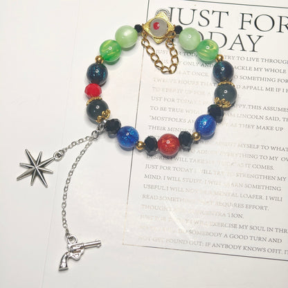 Honkai: Star Rail Game-Inspired Bracelet - Anaxa Handmade Round-Bead - product gallery image 3