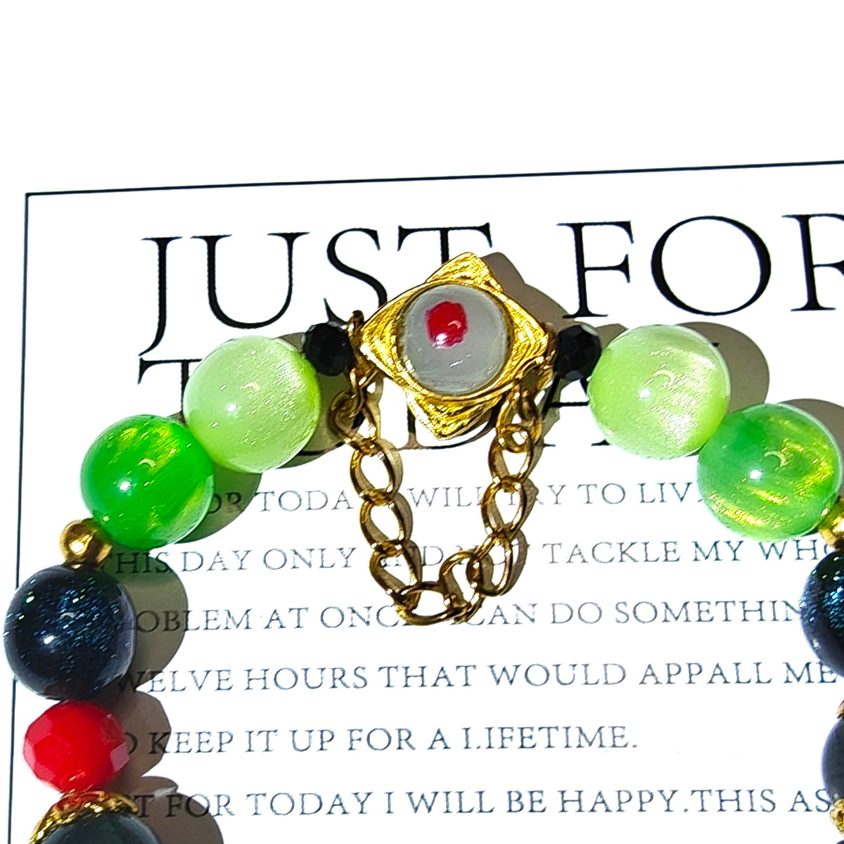 Honkai: Star Rail Game-Inspired Bracelet - Anaxa Handmade Round-Bead - product gallery image 4