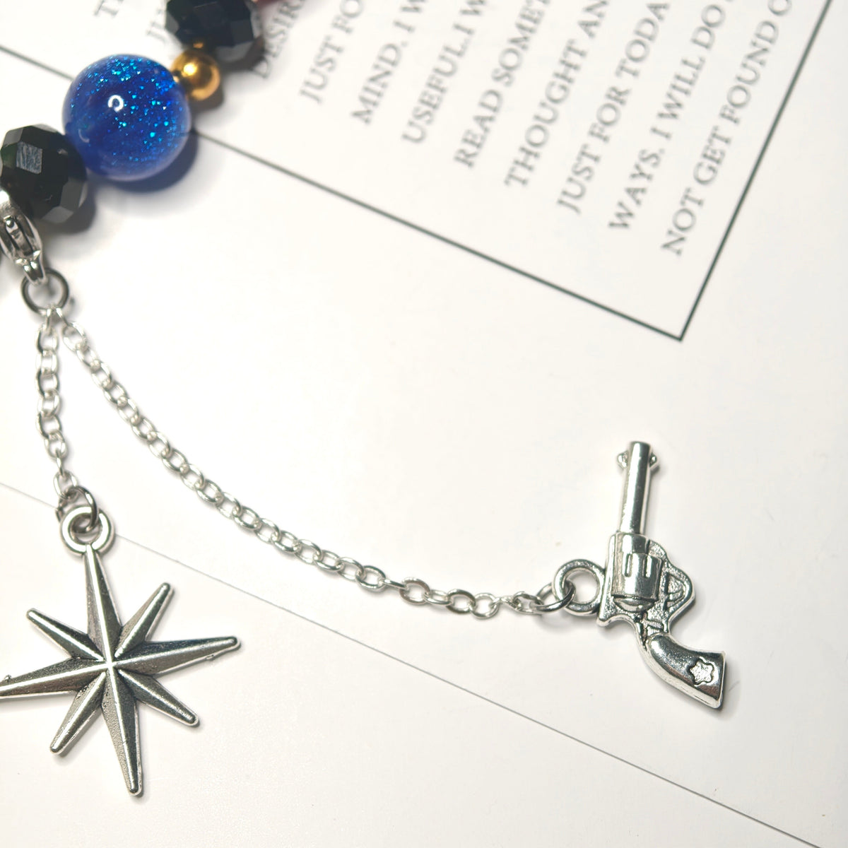 Honkai: Star Rail Game-Inspired Bracelet - Anaxa Handmade Round-Bead - product gallery image 5