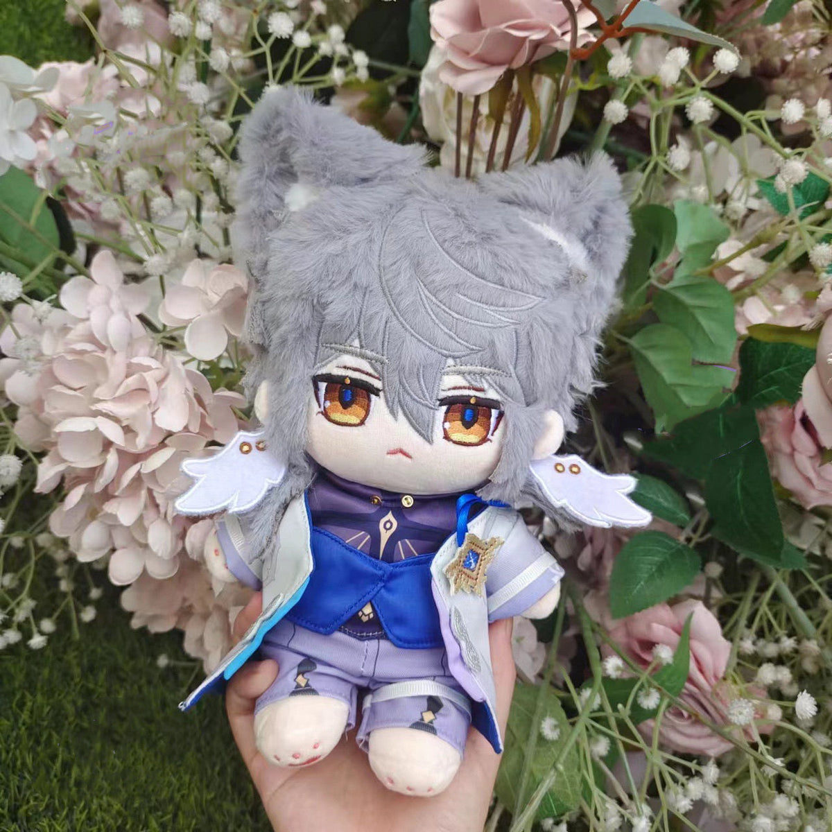 Staring-Eyes Cotton Character Plushie - Staring Cat Sunday Honkai: Star Rail 20cm
