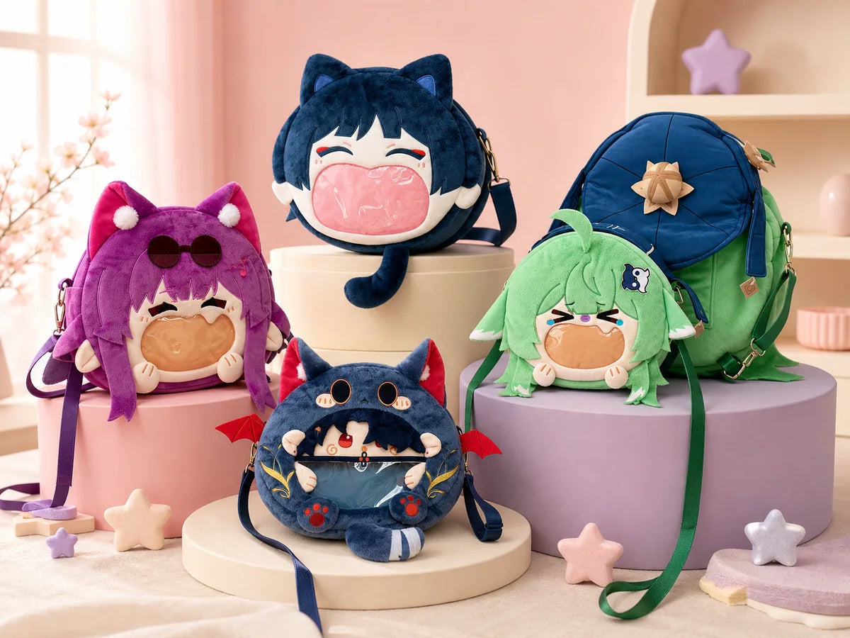 Anime character bags